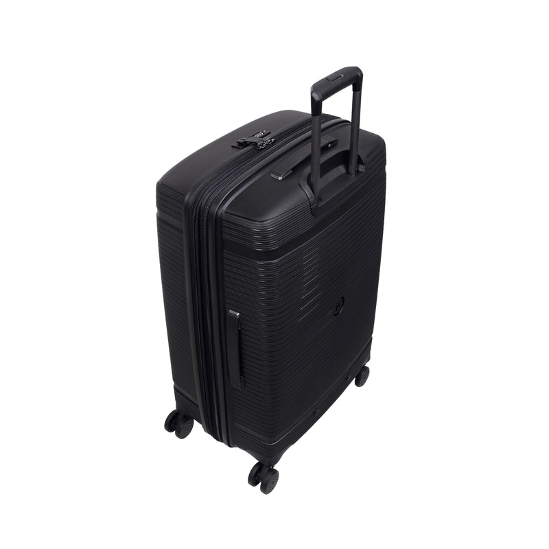 Unanimous 26" Hardside Checked 8 Wheel Expandable Spinner (Black)