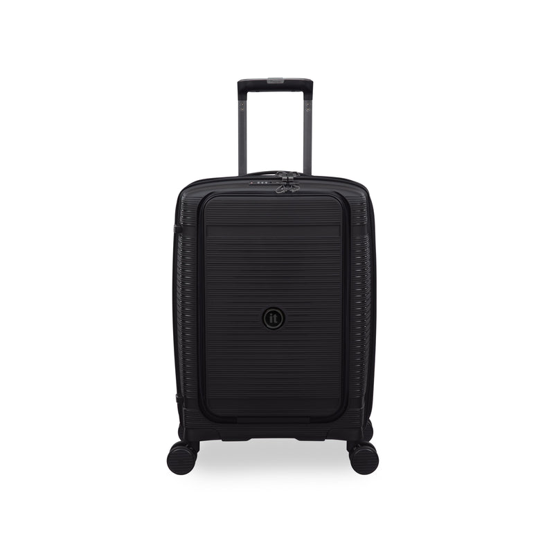Unanimous 22" Hardside Carry-On 8 Wheel Expandable Spinner (Black)