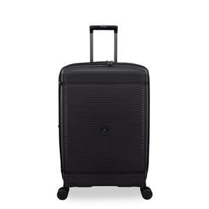 Unanimous 26" Hardside Checked 8 Wheel Expandable Spinner (Black)