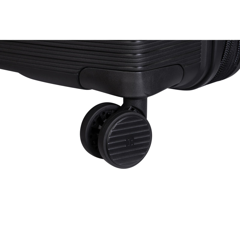 Unanimous 26" Hardside Checked 8 Wheel Expandable Spinner (Black)