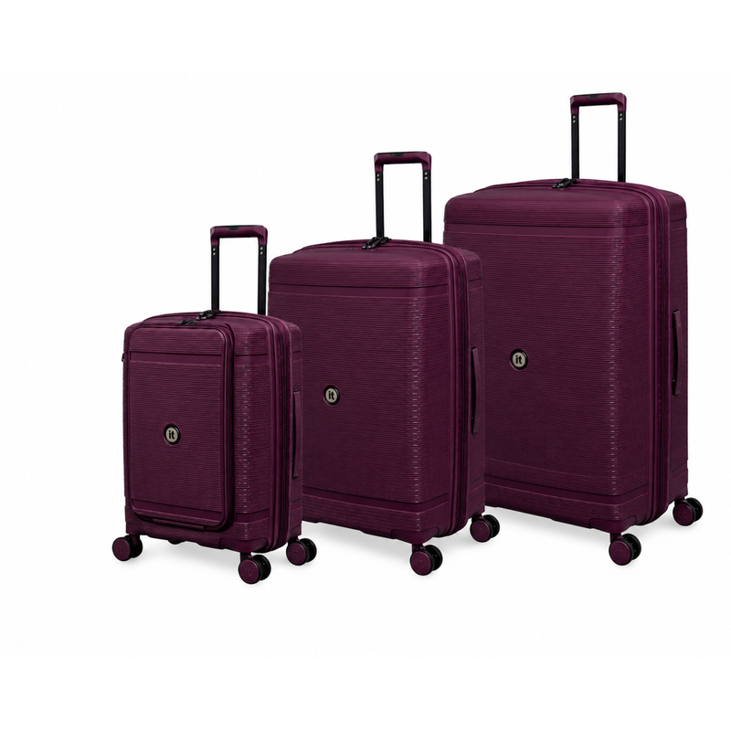 Unanimous 3 Piece Hardside 8 Wheel Expandable Spinner Set (Fig)
