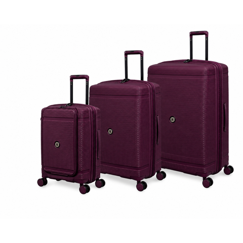 Unanimous 3 Piece Hardside 8 Wheel Expandable Spinner Set (Fig)