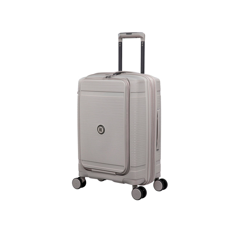 Unanimous 22" Hardside Carry-On 8 Wheel Expandable Spinner (Milk Tea)