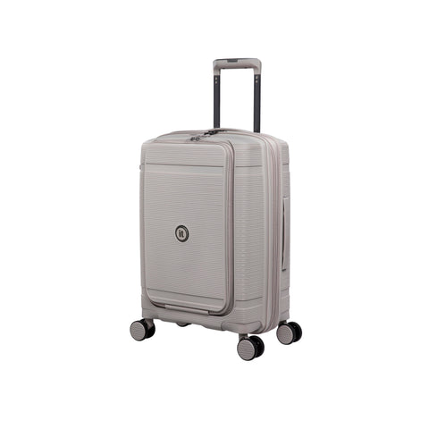 Unanimous 22" Hardside Carry-On 8 Wheel Expandable Spinner (Milk Tea)
