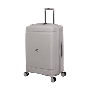 Unanimous 26" Hardside Checked 8 Wheel Expandable Spinner (Milk Tea)