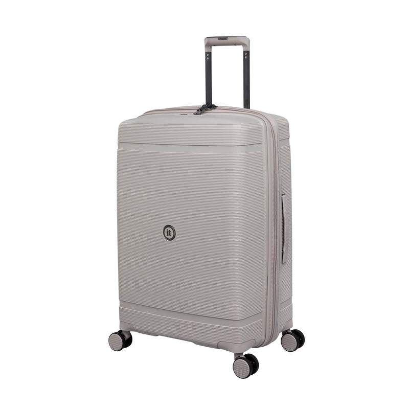 Unanimous 3 Piece Hardside 8 Wheel Expandable Spinner Set (Milk Tea)