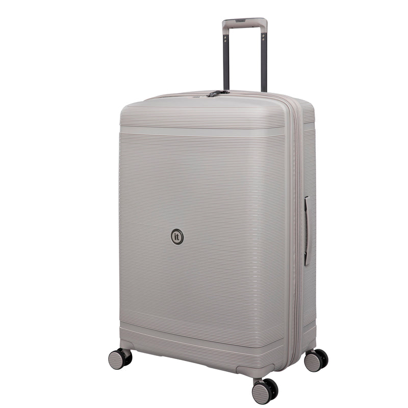 Unanimous 3 Piece Hardside 8 Wheel Expandable Spinner Set (Milk Tea)