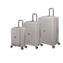 Unanimous 3 Piece Hardside 8 Wheel Expandable Spinner Set (Milk Tea)
