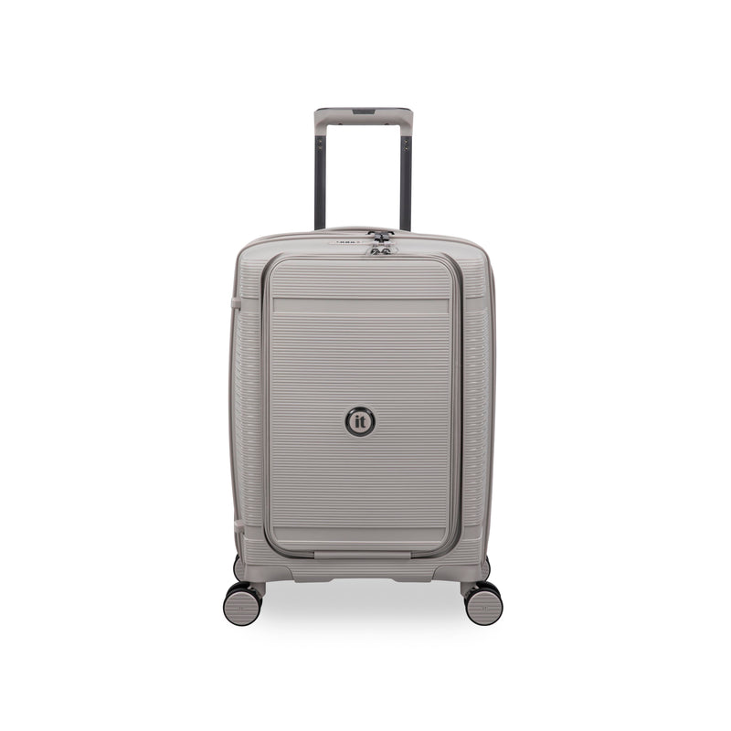 Unanimous 22" Hardside Carry-On 8 Wheel Expandable Spinner (Milk Tea)