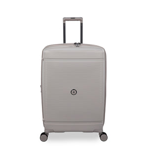 Unanimous 26" Hardside Checked 8 Wheel Expandable Spinner (Milk Tea)