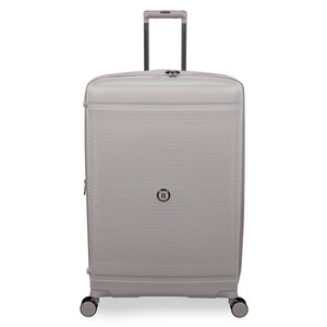 Unanimous 30" Hardside Checked 8 Wheel Expandable Spinner (Milk Tea)