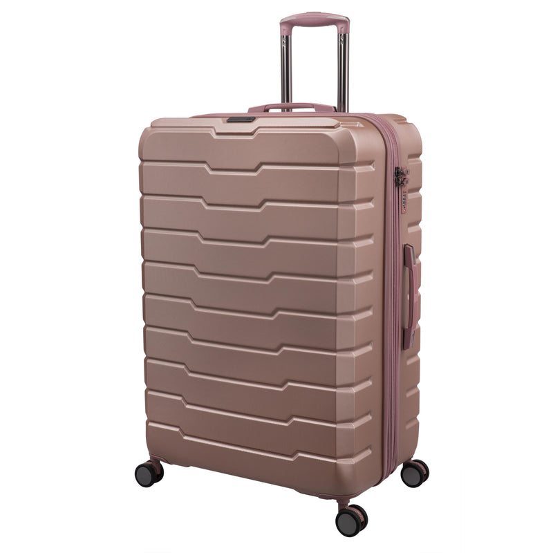 Prosperous 3 Piece Hardside 8 Wheel Expandable Spinner Set (Cameo Blush)