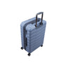 Prosperous 3 Piece Hardside 8 Wheel Expandable Spinner Set (Faded Denim)