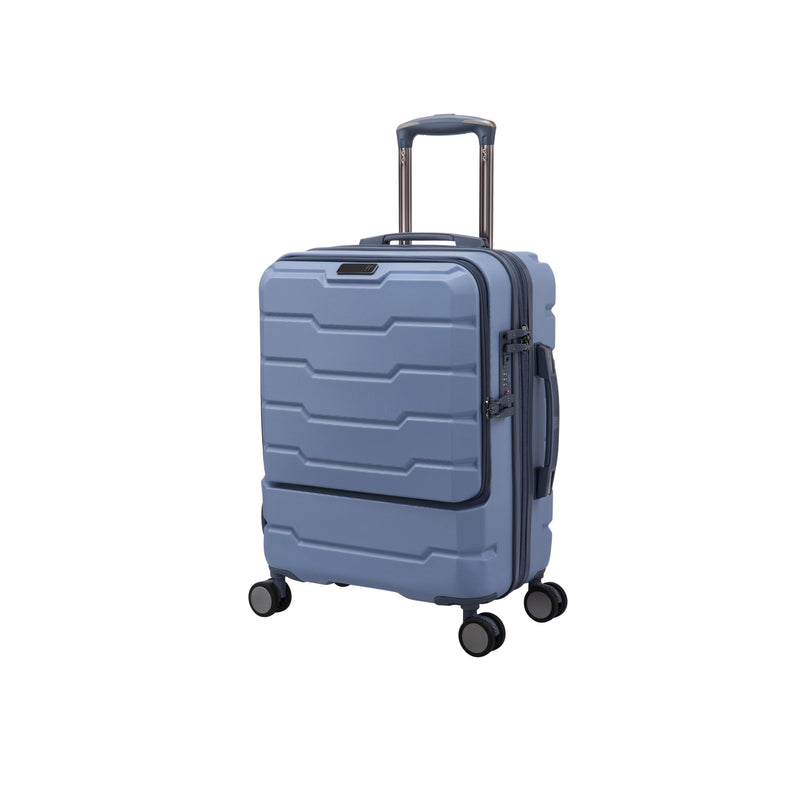 Prosperous 3 Piece Hardside 8 Wheel Expandable Spinner Set (Faded Denim)