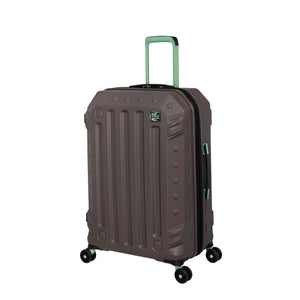 BRITBAG Gannett 27" Hardside Checked 8 Wheel Expandable Spinner (Falcon Haze)