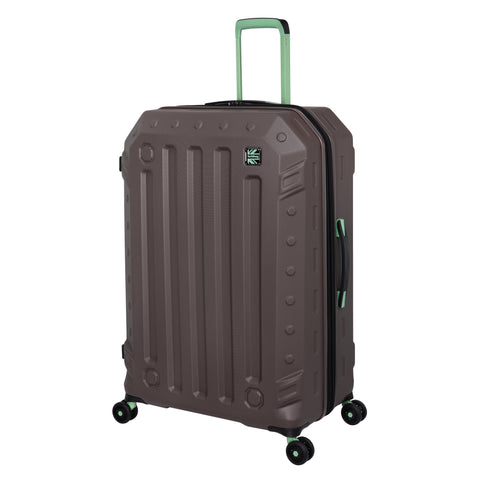BRITBAG Gannett 31" Hardside Checked 8 Wheel Expandable Spinner (Falcon Haze)