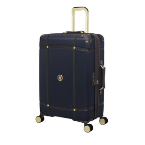 Superiority 28" Hardside Checked 8 Wheel Expandable Spinner (Blueberry)