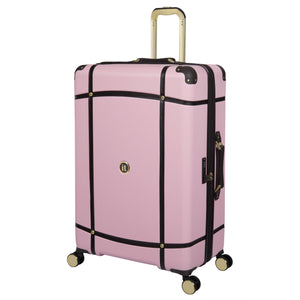 Superiority 32" Hardside Checked 8 Wheel Expandable Spinner (Silver Pink)