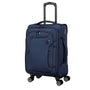 Teleported 22" Softside Carry-On 8 Wheel Semi Expandable Spinner (Indigo Night)