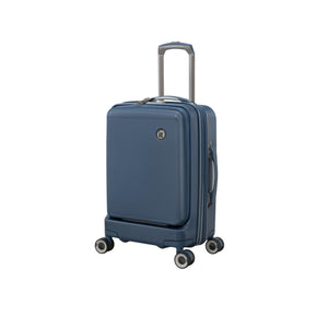Rapidity 21" Hardside 8 Wheel Expandable Spinner Carry-On Luggage (Legion Blue)