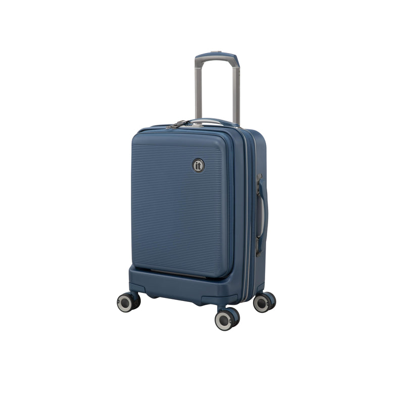 Rapidity 21" Hardside 8 Wheel Expandable Spinner Carry-On Luggage (Legion Blue)