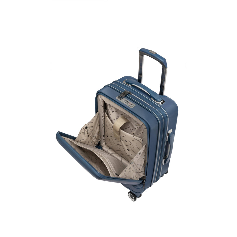 Rapidity 21" Hardside 8 Wheel Expandable Spinner Carry-On Luggage (Legion Blue)
