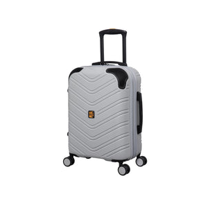 BRITBAG Drayton 3 Piece Hardside 8 Wheel Expandable Spinner Set (Lunar Grey)