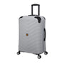 BRITBAG Drayton 3 Piece Hardside 8 Wheel Expandable Spinner Set (Lunar Grey)