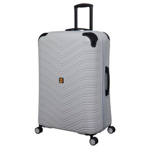BRITBAG Drayton 32" Hardside Checked 8 Wheel Expandable Spinner (Lunar Grey)
