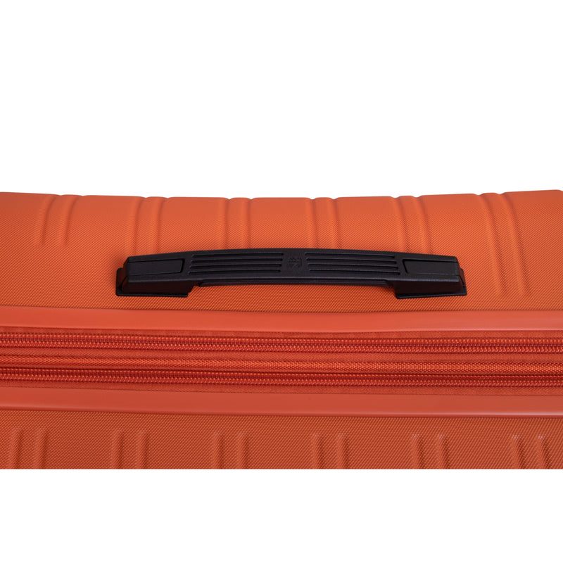 BRITBAG Drayton 32" Hardside Checked 8 Wheel Expandable Spinner (Burnt Orange)