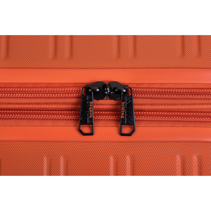 BRITBAG Drayton 32" Hardside Checked 8 Wheel Expandable Spinner (Burnt Orange)