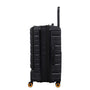 BRITBAG Congaree 27" Hardside Checked 8 Wheel Expandable Spinner (Black)