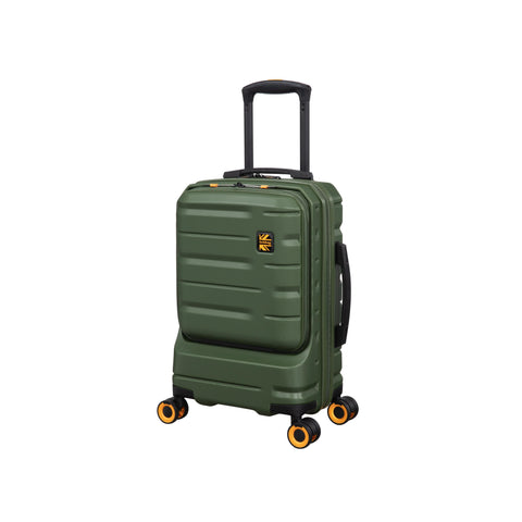 BRITBAG Congaree 21" Hardside Carry-On 8 Wheel Spinner (Rifle Green)
