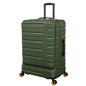 BRITBAG Congaree 31" Hardside Checked 8 Wheel Expandable Spinner (Rifle Green)