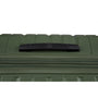BRITBAG Congaree 3 Piece Hardside 8 Wheel Expandable Spinner Set (Rifle Green)
