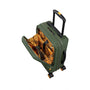 BRITBAG Congaree 3 Piece Hardside 8 Wheel Expandable Spinner Set (Rifle Green)