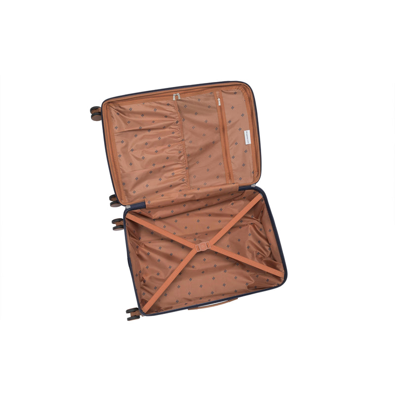 Fusional 31" Hardside Checked 8 Wheel Expandable Spinner (Mood Indigo)