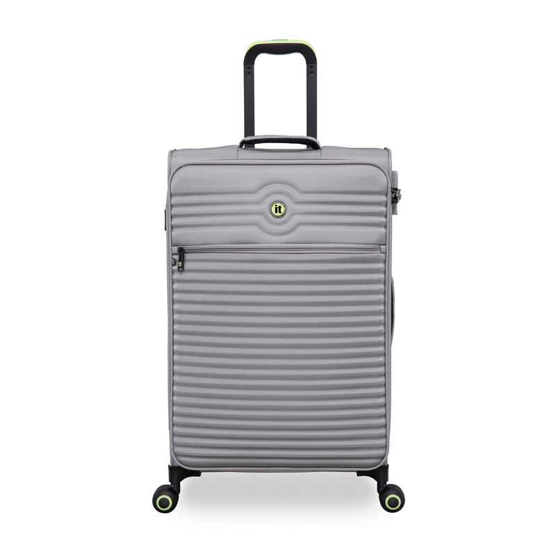 Circulator 28" Softside Checked 8 Wheel Expandable Spinner (Elephant Skin)
