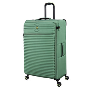 Circulator 32" Softside Checked 8 Wheel Expandable Spinner (Hedge Green)