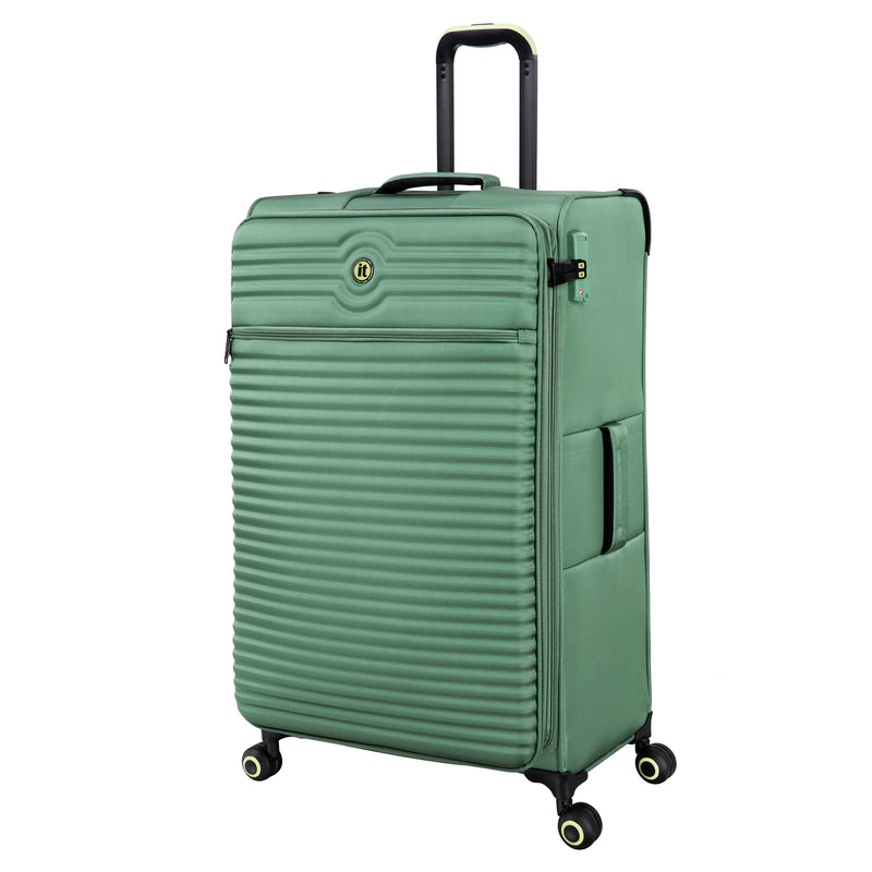 Circulator 32" Softside Checked 8 Wheel Expandable Spinner (Hedge Green)