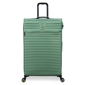 Circulator 32" Softside Checked 8 Wheel Expandable Spinner (Hedge Green)