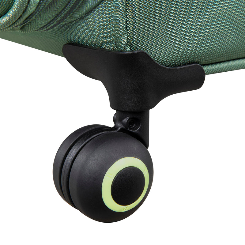 Circulator 32" Softside Checked 8 Wheel Expandable Spinner (Hedge Green)