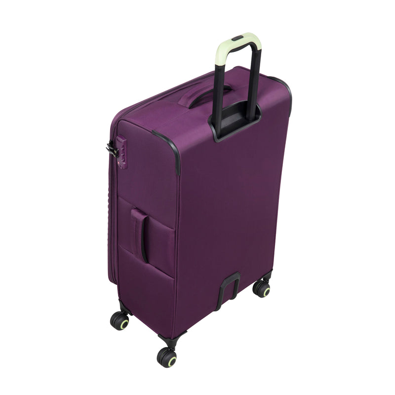 Circulator 3 Piece Softside 8 Wheel Expandable Spinner Luggage Set (Italian Plum)