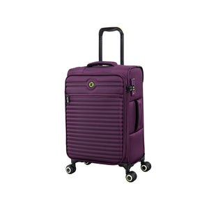 Circulator 3 Piece Softside 8 Wheel Expandable Spinner Luggage Set (Italian Plum)