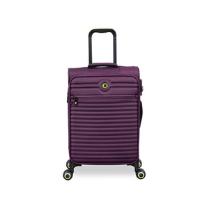 Circulator 22" Softside Carry-On 8 Wheel Expandable Spinner (Italian Plum)