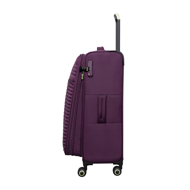 Circulator 22" Softside Carry-On 8 Wheel Expandable Spinner (Italian Plum)