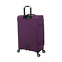 Circulator 3 Piece Softside 8 Wheel Expandable Spinner Luggage Set (Italian Plum)