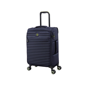 Circulator 22" Softside Carry-On 8 Wheel Expandable Spinner (Maritime Blue)