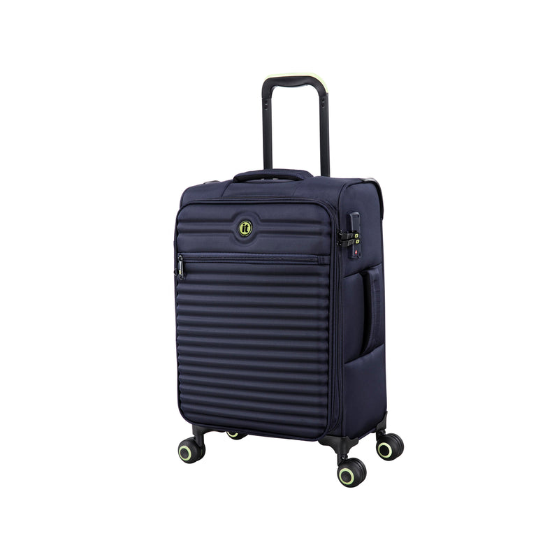 Circulator 3 Piece Softside 8 Wheel Expandable Spinner Luggage Set (Maritime Blue)