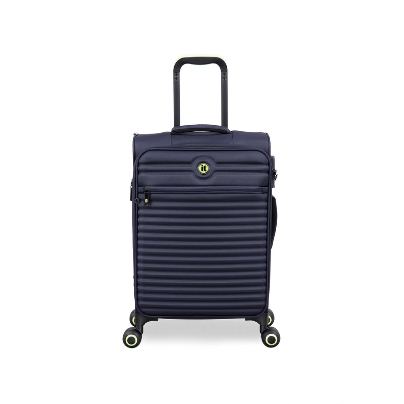 Circulator 3 Piece Softside 8 Wheel Expandable Spinner Luggage Set (Maritime Blue)